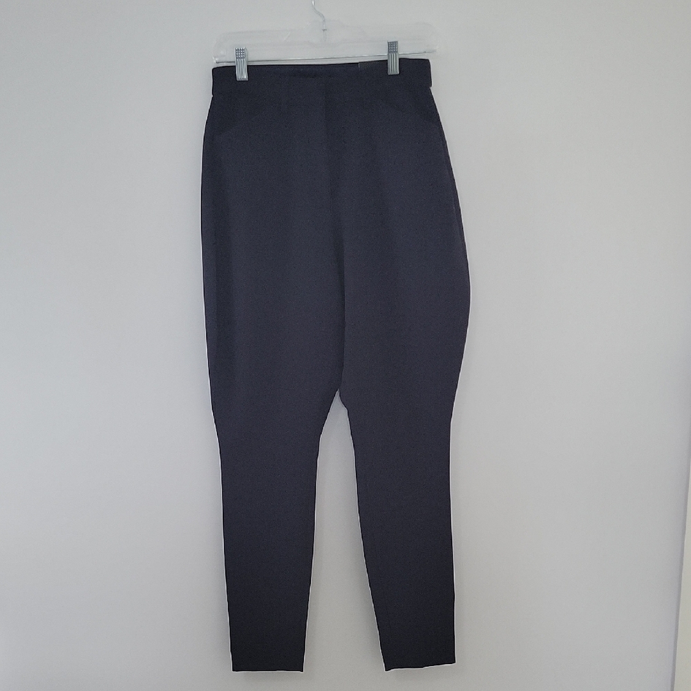 Express Curvy Skinny High-Rise Twill Pants, Size 6 Long